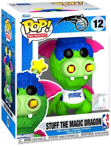 Funko Pop! NBA Mascots - Orlando - Stuff The Magic Dragon - #12  - Neu & OVP - Bild 2 von 2
