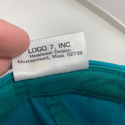 Cappello Berretto Vintage Charlotte Hornets Snapback anni 90 LOGO 7 Concorrente Licenza NBA - Foto 14 di 15