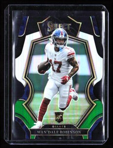 2022 Panini Select #174 Wan'Dale Robinson Silver Prizm Die Cut