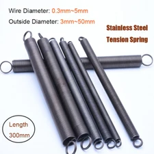 1pcs Wire Ø 0.3 ~ 5mm Double Coil Spring Extension Spring Tension Spring