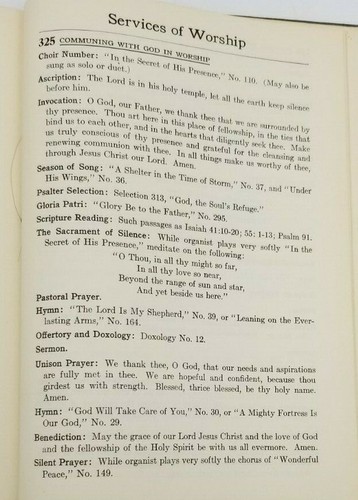 Vesper Chimes by F.M. Braselman 1930 Protestant Christian Hymnal Hard Cover! - Picture 9 of 11