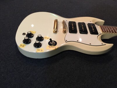 ギター Greco SG Clean* Greco SS-85S White MIJ Vintage SG Special 3PU P-90