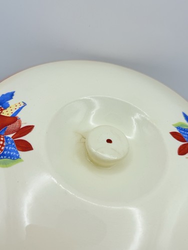 Calico Fruit - Casserole Dish with Lid (1 Quart) - Universal Cambridge Pottery - Picture 4 of 14