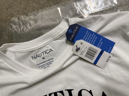 Men's Nautica T Shirt ( Retail Price 34.50 ) Size XL - Picture 3 of 14