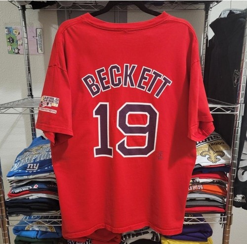 Boston Red Sox Herren T-Shirt Größe XL rot Vintage 2007 World Series - Bild 2 von 3