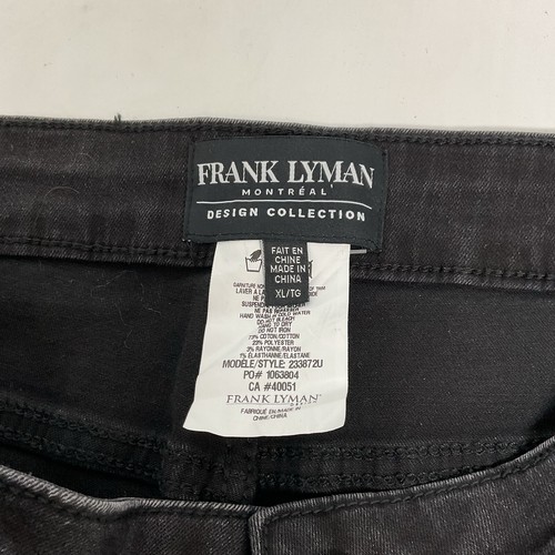 Frank Lyman Montreal Vaqueros Cintura Alta 5 Bolsillos Pierna Ajustada Detalle Lentejuelas Talla 16 - Imagen 6 de 6