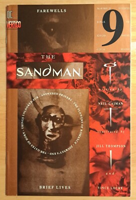 Sandman #49 Neil Gaiman DC Vertigo Comics Netflix Death of Orpheus