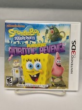 SpongeBob SquarePants: Plankton's Robotic Revenge (Nintendo 3DS) Complete Tested