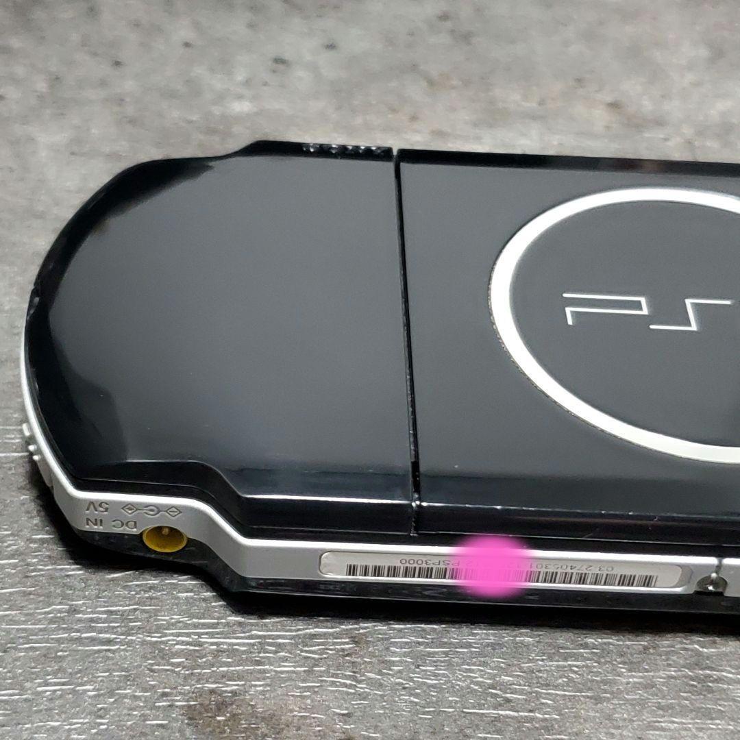 Sony PSP-3000 Piano Black Console w/ Charger, 2 SRW Z2 Games