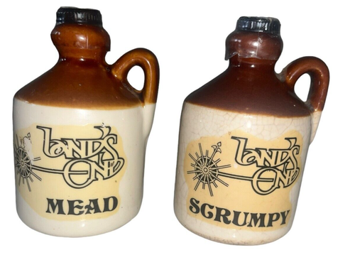 Vintage 2x Land’s End Bottles Mead & Scrumpy 9cm high - Bild 3 von 8