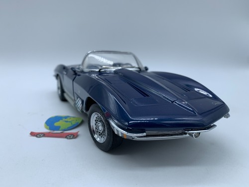 Franklin Mint Chevrolet Corvette Mako Shark, scala (1:24- 1:25), vintage (2628) - Foto 3 di 7