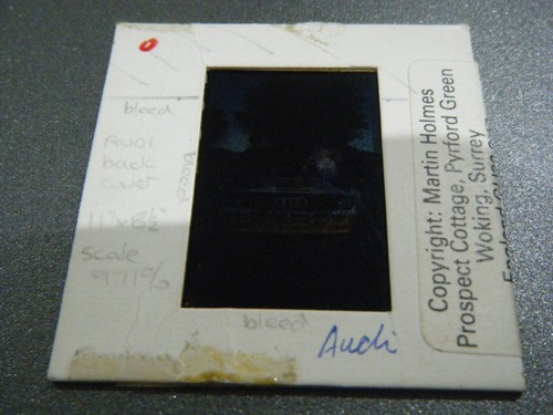 AUDI QUATTRO WALTER ROHRL WORLD RALLY 1984 35mm SLIDE PHOTOGRAPH - Picture 2 of 3