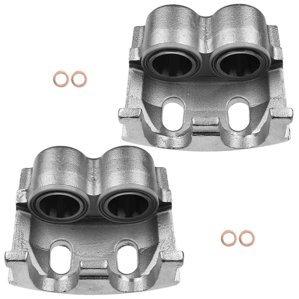 Pinzas de freno delanteras o traseras para Ford F Super Duty F53 F59 1988-1997 2 piezas Foto 2 de 4