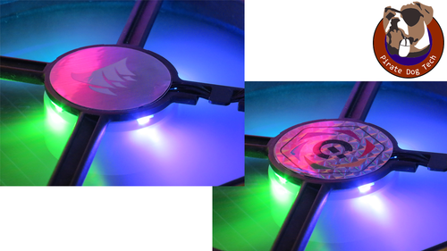 Pegatinas para ventilador con logotipo de Corsair / iCUE - Imagen 2 de 5