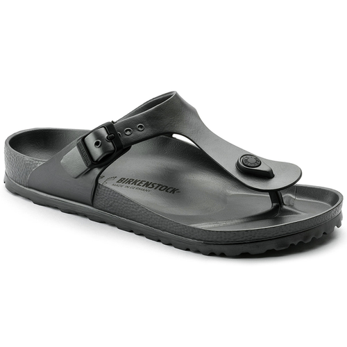 Sandalia mujer BIRKENSTOCK Gizeh EVA 1001505 antracita metálica ancho normal - Imagen 10 de 12