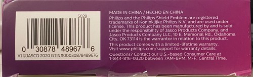 Philips Dual USB Wall Charger w/Lighting Charge Cable (DLP6212V/37) - Picture 4 of 4