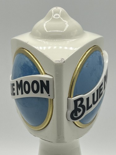 Blue Moon BELGIAN WHITE Beer Tap Handle 11.5” TALL Item#A - Picture 12 of 16