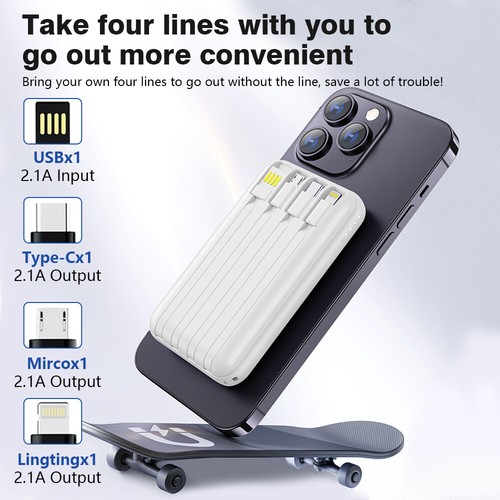 Magnetic Wireless Power Bank 20000mAh MagSafe Battery Pack for iPhone 15/13/12 - Picture 22 of 59