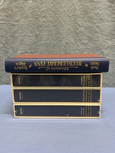 Lot Of 4 New Books By MARK TWAIN HUCKLEBERRY FINN Mississippi Writings … - Picture 11 of 12