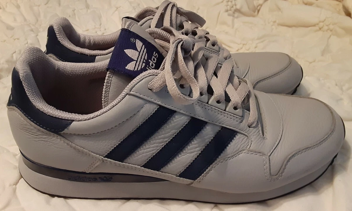 RARE Vintage ZX 700 Leather Running Shoes Gray/Navy 10.5 | eBay