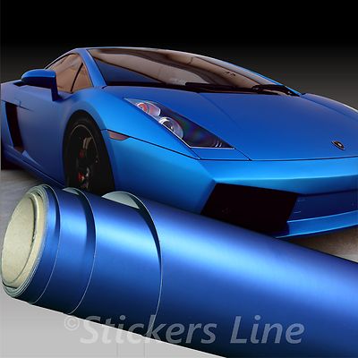 4,93 €/ M ² Premium Auto Pellicola Blu Opaco Metallico Traspirante Confezione 3D 4,93 €/ M ² Premium Auto Pellicola Blu Opaco Metallico Traspirante Confezione 3D