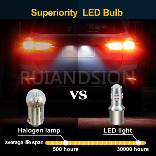 1pair 1156 XBD 20 LED Bulb Car Indicator Light BA15S Signal Light 10-30V Red - Picture 8 of 10
