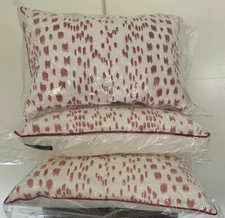 NEW Ryan Studio Berry Pillows + Feather Inserts 14x20” MSRP $190