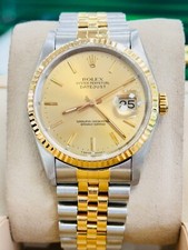 Rolex Datejust 16233 18k Yellow Gold and Steel Jubilee Bracelet Watch