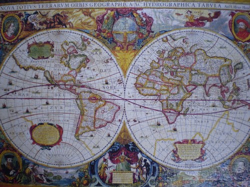 Rompecabezas del mundo de Going Places, alrededor de 1630 750 piezas 100% completo - Imagen 2 de 2