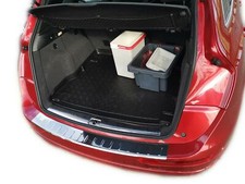 LADEKANTENSCHUTZ Edelstahl V2A Leiste für Audi Q5 8R ab 2008-2016 Schutz