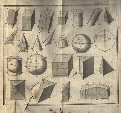 Cours MATHÉMATIQUES des Gardes du Pavillon et de la Marine par M. BEZOUT 1771 T2 - Picture 17 of 24