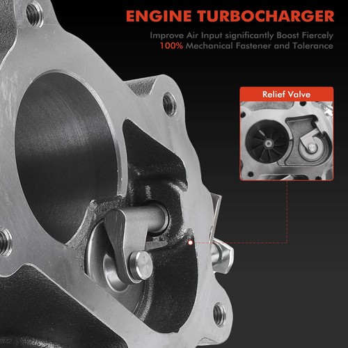 Turbo Turbocharger For Isuzu NPR 1999-2004 NQR GMC Chevy 4HE1XS 4.8L 8971894520 - Picture 4 of 9