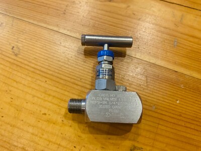NEU ALCO Isolator Nadelventil 6000PSI N2PS-1M 1/4'' BSPP