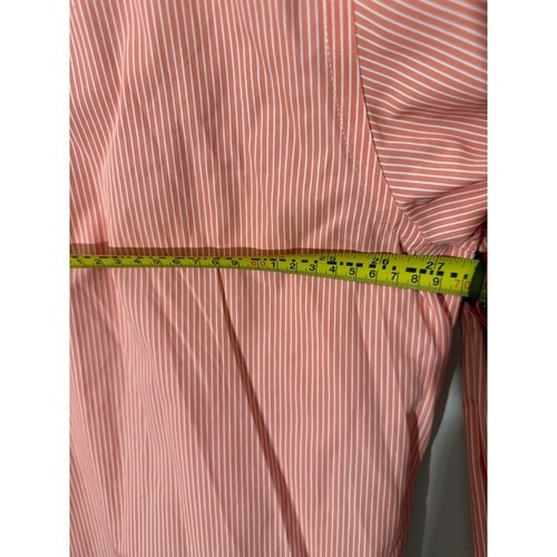 Roundtree & Yorke Dress Shirt Striped Button Down Long Sleeve 4XT - Picture 5 of 5