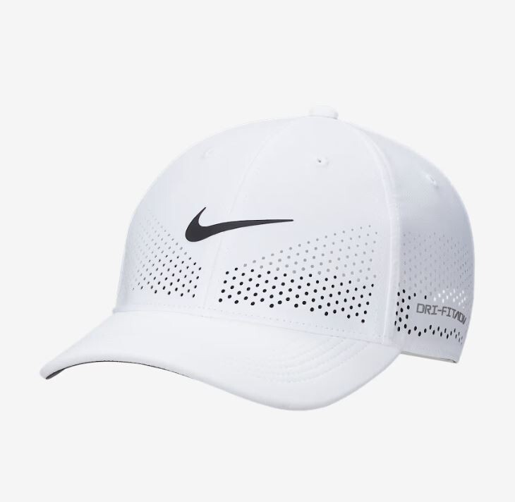 ■Nike■ Dry Fit ADV Club Structure Swoosh Cap Black White F Nike Men's Dri-FIT ADV Club Structured Swoosh Cap