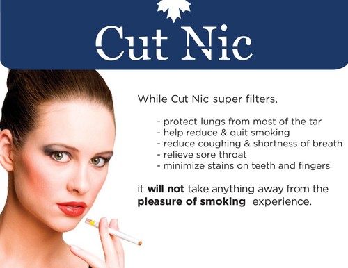 Cut Nic 8 Hole Cigarette Filters - Bulk Economy Pack (1200 Filters Total) - Picture 5 of 9