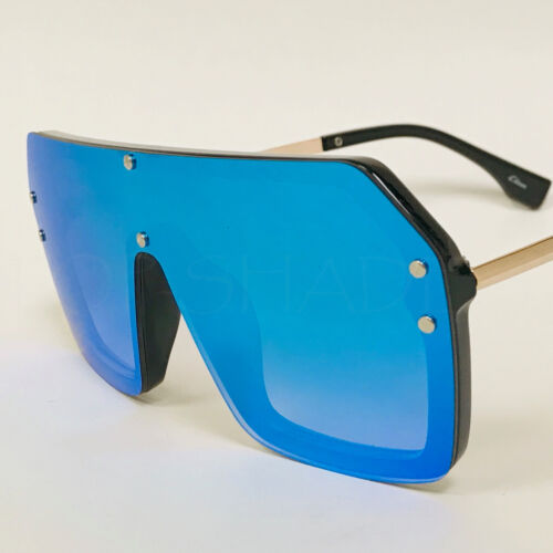 Men Women Celebrity New Sunglasses Silver Mirror Lens Fashion Style Designer - Picture 32 of 51