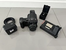 Mamiya 645 Pro Camera with 55 mm Lens WITH extras Shown
