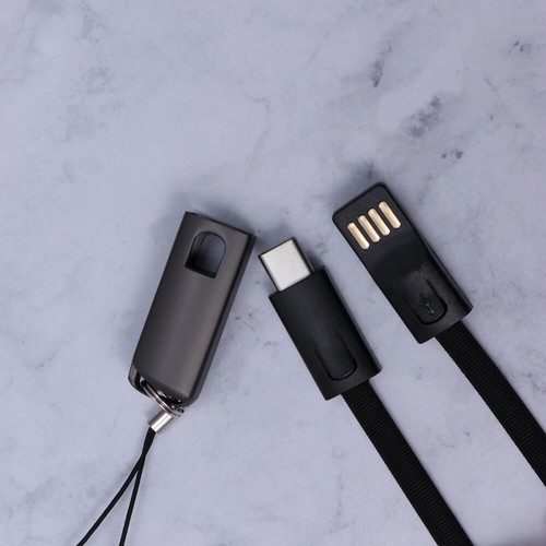 Mobile Phone Chain Lanyard Micro Usb Charging Cable Charger Keyring - 第 4/12 張圖片