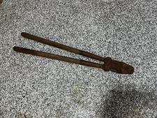 Antique Vintage Helwig No 3 Cutters 33" Long - Hole in End - USA