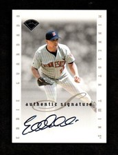 1996 Leaf Signature EDDIE GUARDADO Minnesota Twins Closer Autograph