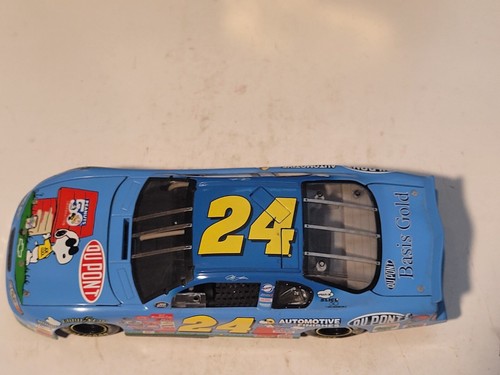 2000 JEFF GORDON #24 1/24 DUPONT PEANUTS ELITE NEW NM-MT CONDITION NEVER DISPLAY - Picture 5 of 13