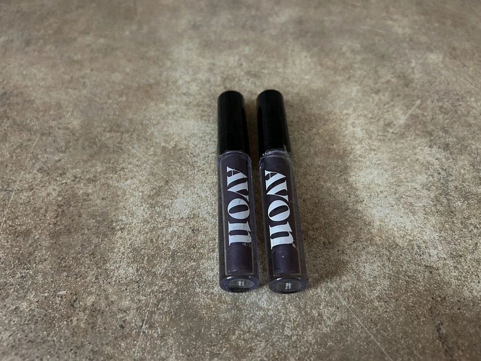 LOT OF 2 AVON FMG Glimmer Shadow Liquid Eyeshadow - Iron violet V1-3 - Image 3 of 4
