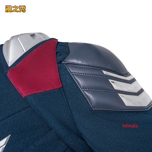Capitán América 4 Halcón Sam Wilson Disfraz Juegos con disfraces Hombres Top Pantalones Trajes utilería - Imagen 9 de 21