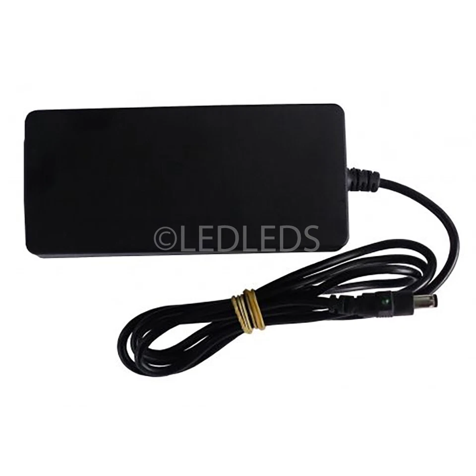 60W 5A 12V DC Alimentatore LED Trasformatore Strip 5 metri m smd 3528 5050 - Immagine 2 di 4