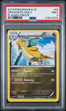 2013 POKEMON PLASMA FREEZE DRAGONITE #83 HOLO PSA 9 MINT #113812532