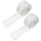 2 Rolls Char Siew Braided Rope Cotton Thread Sausage Cooking Twine for Turkey