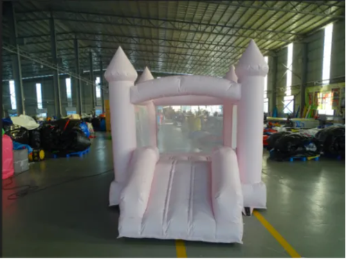 8x8ft Commercial Inflatable Pastel Bouncy Castle Wedding Party Portable Tent - Picture 15 of 22