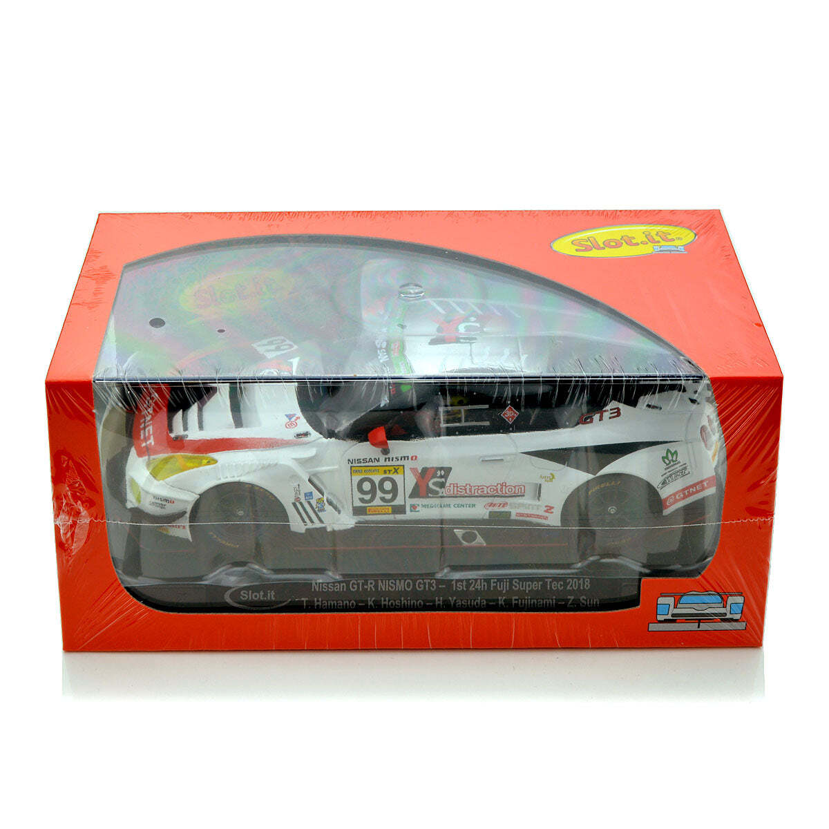 Slot it 1/32 スロットカー Nissan GT-R GT3 SICA49A Slot.it Nissan GT-R Nismo GT3 24h Spa 2018, #23 1:32