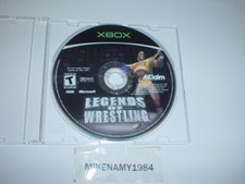 LEGENDS OF WRESTLING game disc in plain case- Original Microsoft XBOX